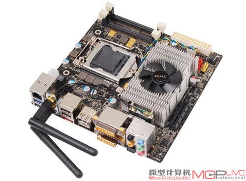索泰Z68 GT430 ITX-WiFi主板