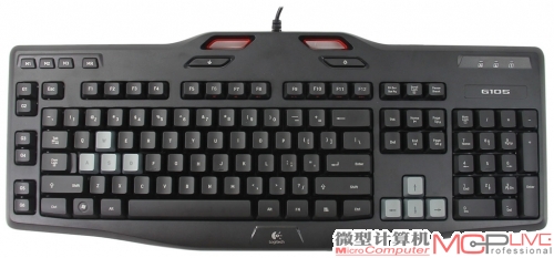 罗技G105背光游戏键盘